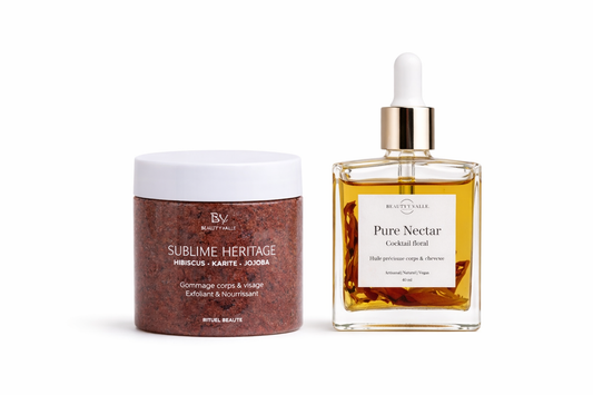 Le Rituel Essentiel - Gommage hibiscus +Pure Nectar